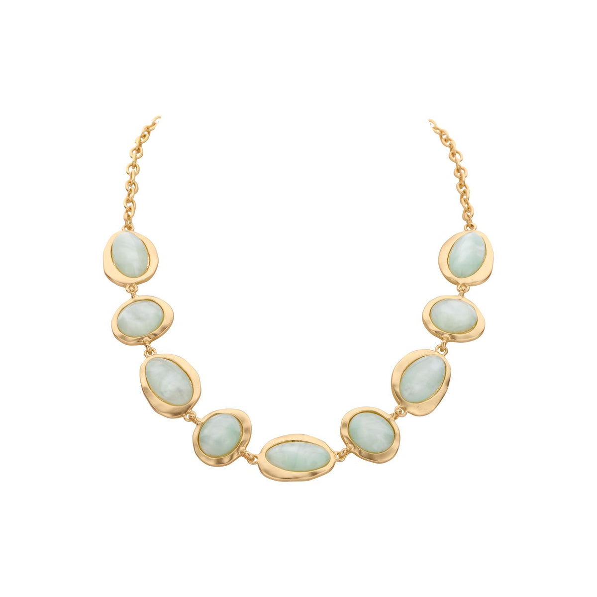 Collier - Kobe Halsketting Watergroen