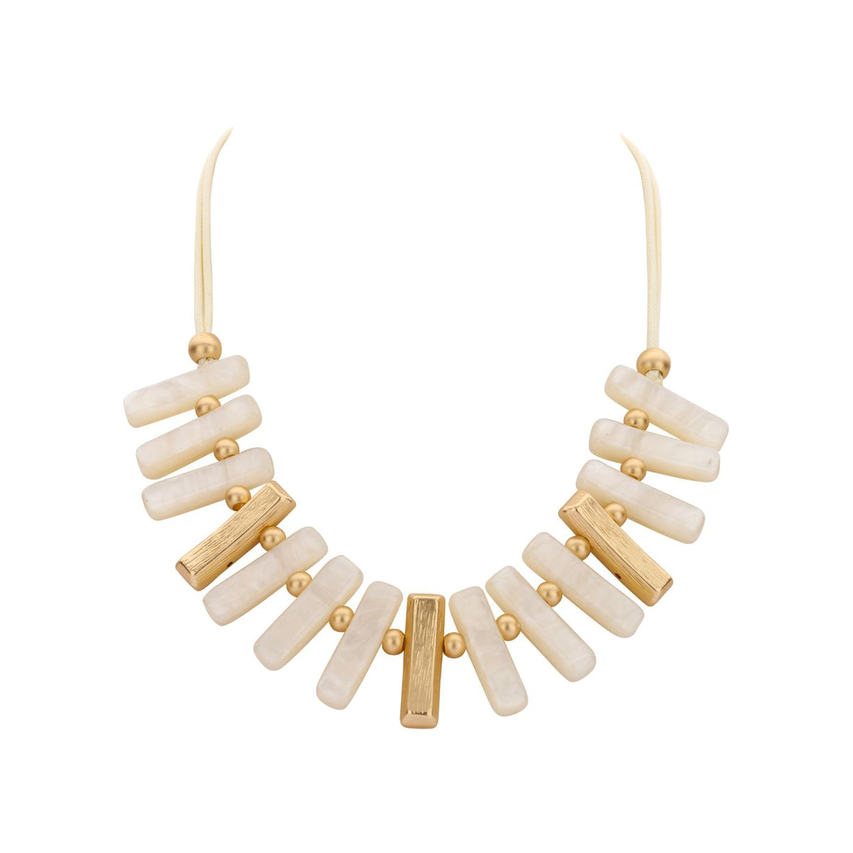 Collier - Konnor Halsketting Ecru