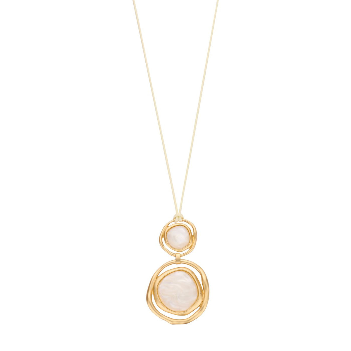 Collier - Kurt Halsketting Ecru