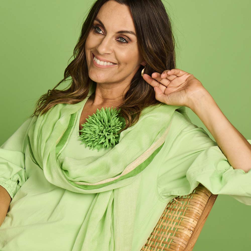 Écharpe - Lcscarves175 Vert