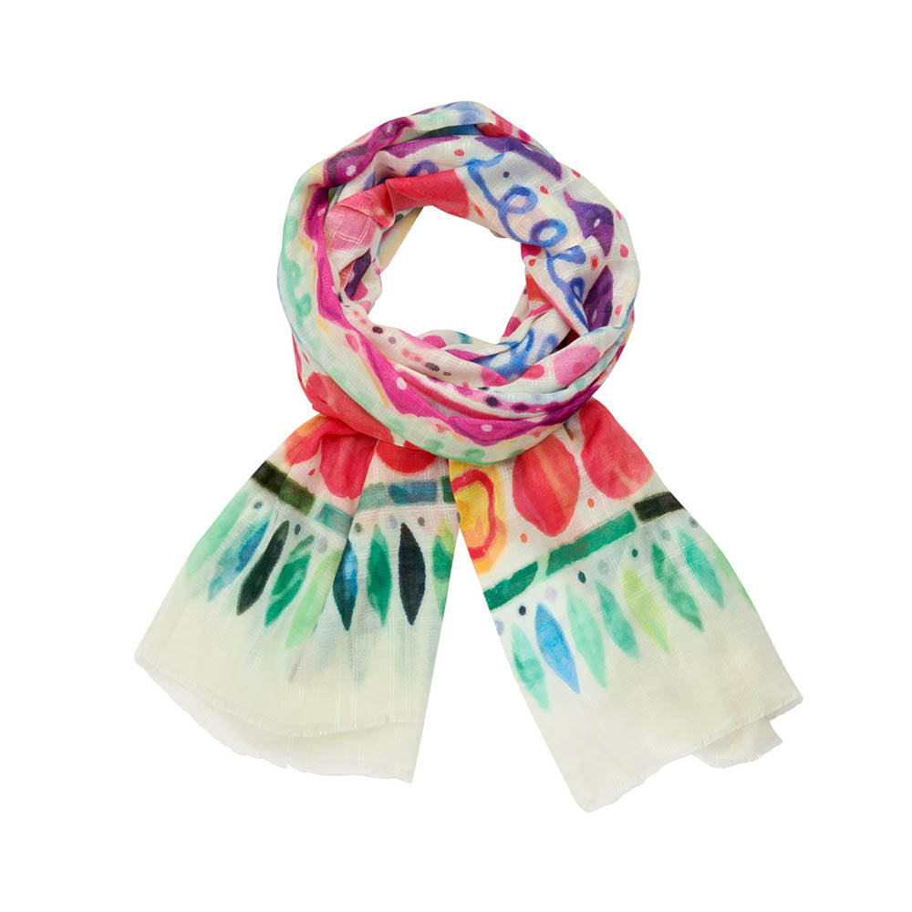 Écharpe - Lcscarves176 Multi Bleu