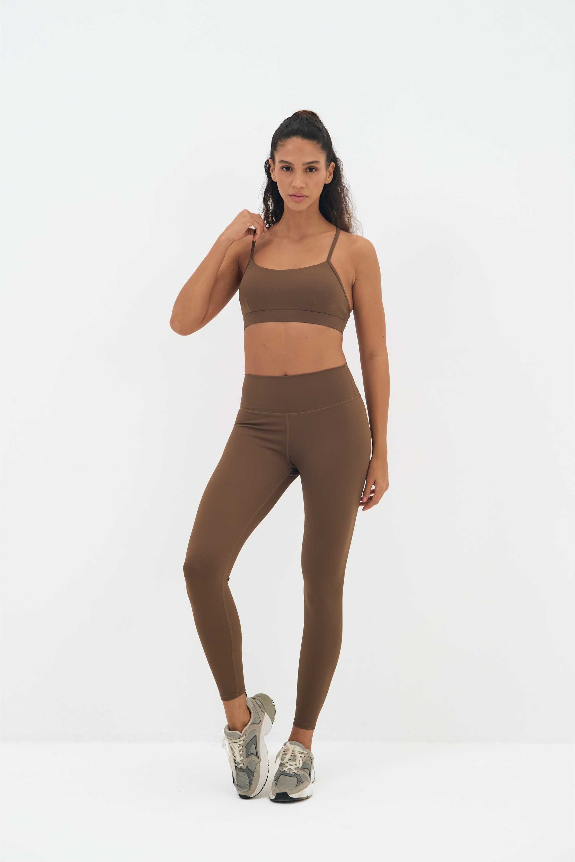 Legging Geneva  - Marron