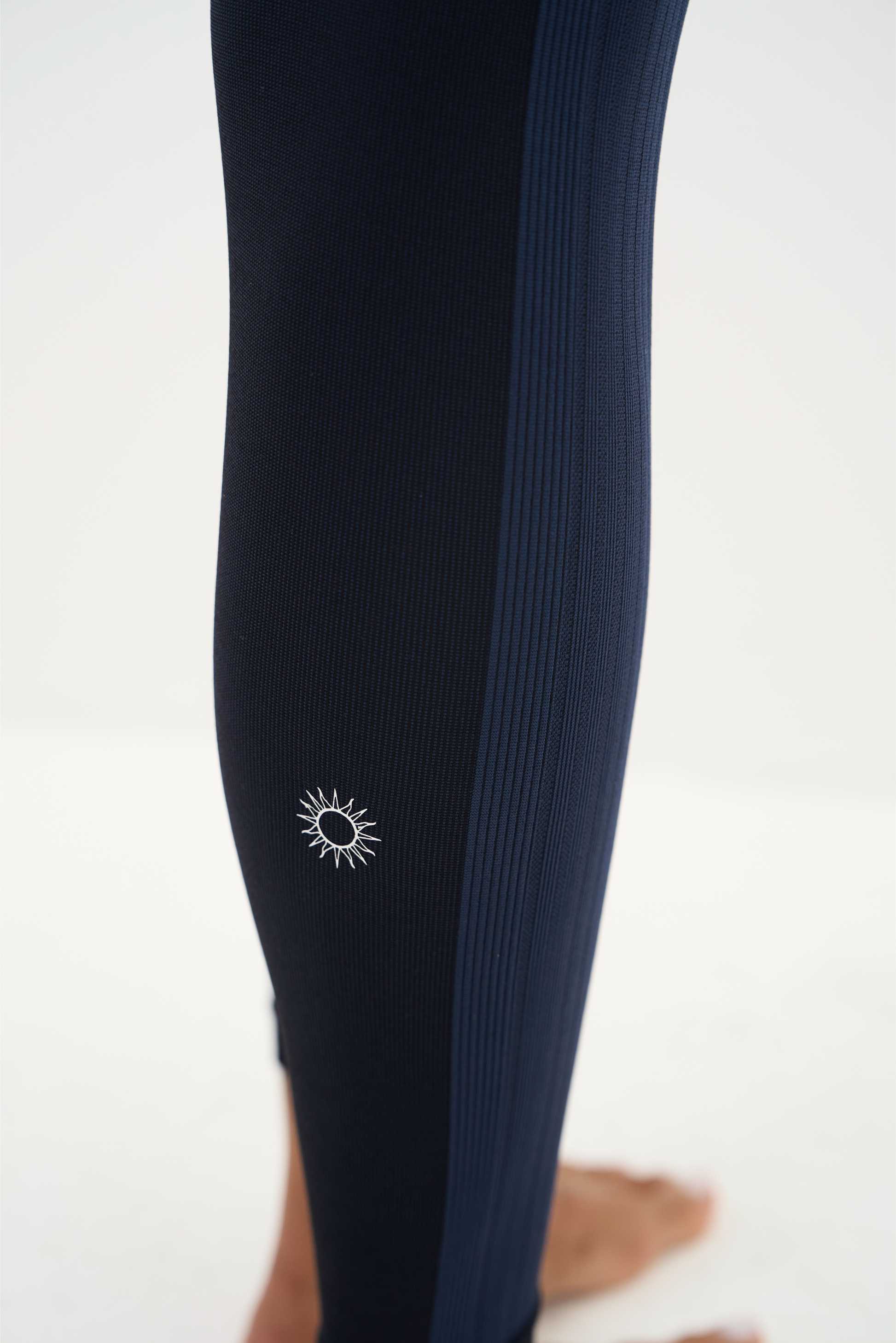 Legging Malte - Noir/Bleu 