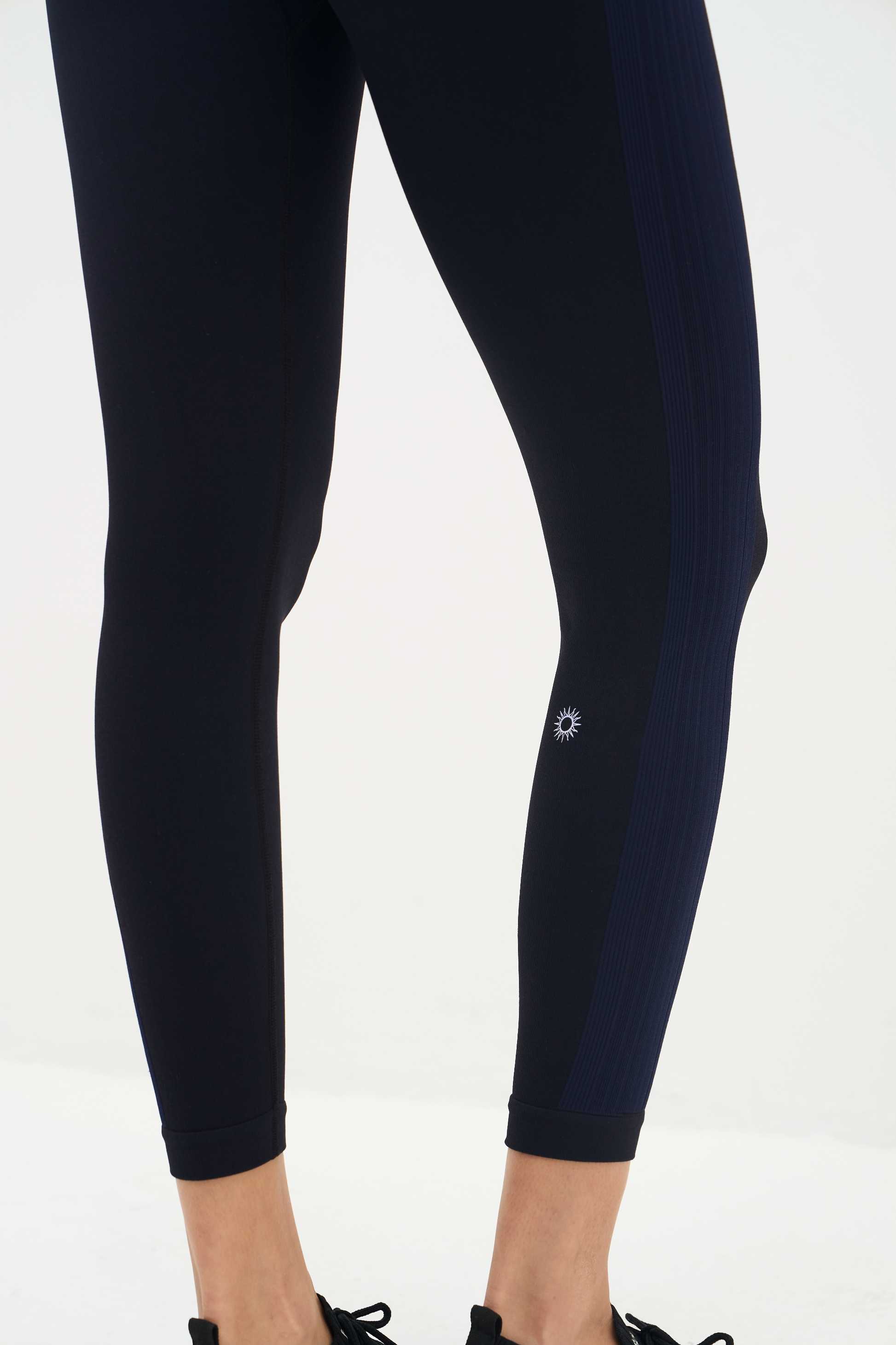 Legging Malte - Noir/Bleu 