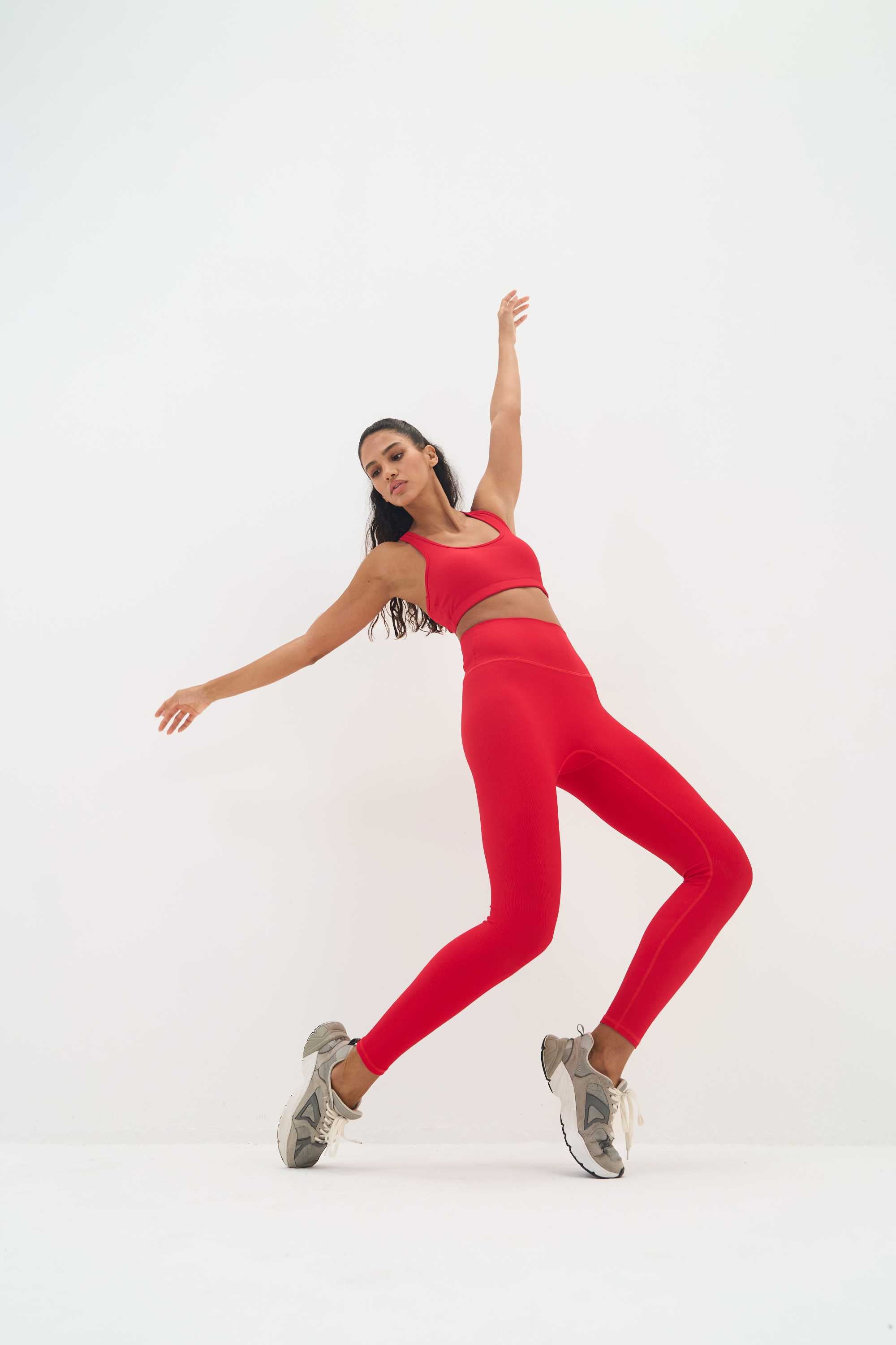 Legging Lotus  - Rouge