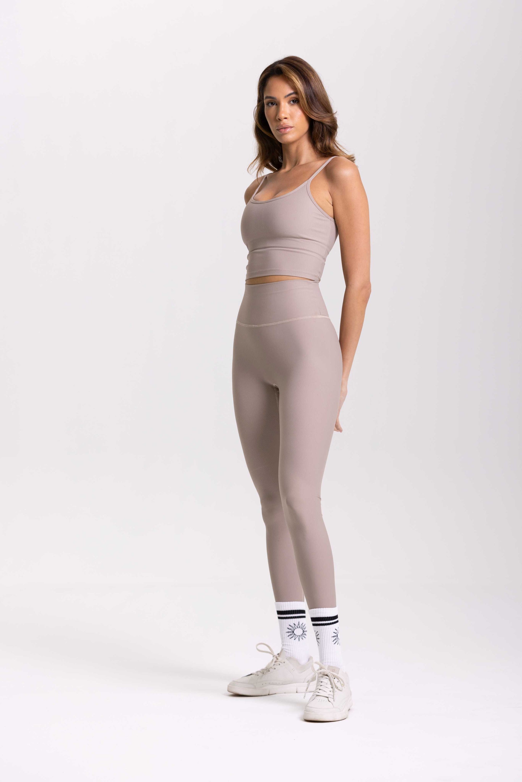 Legging Lotus - Taupe 