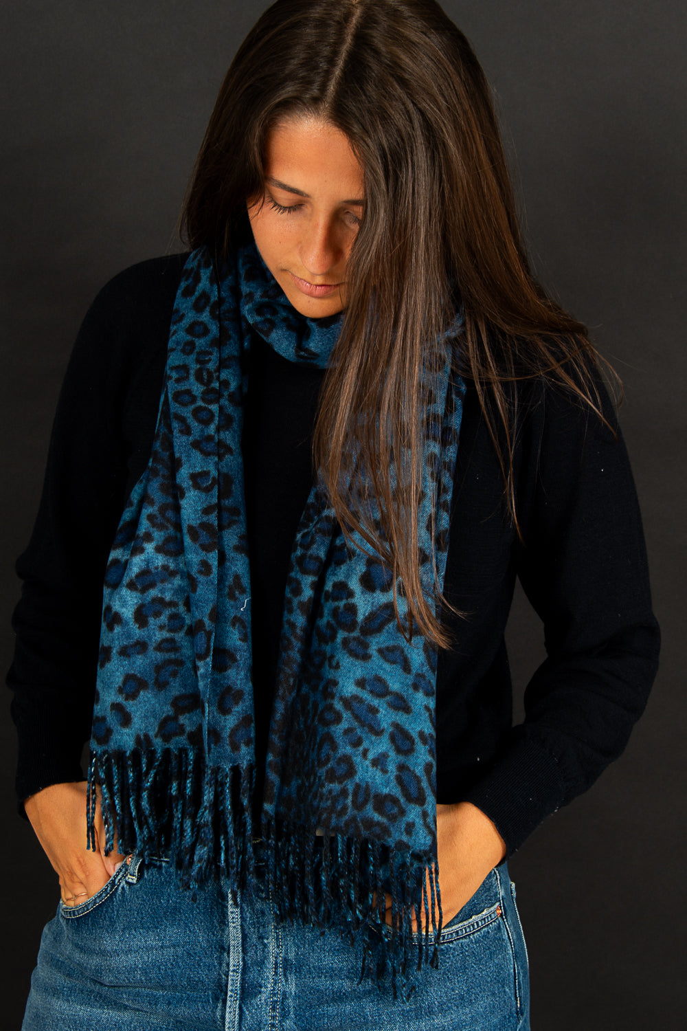 Lou - Leopard Bleu