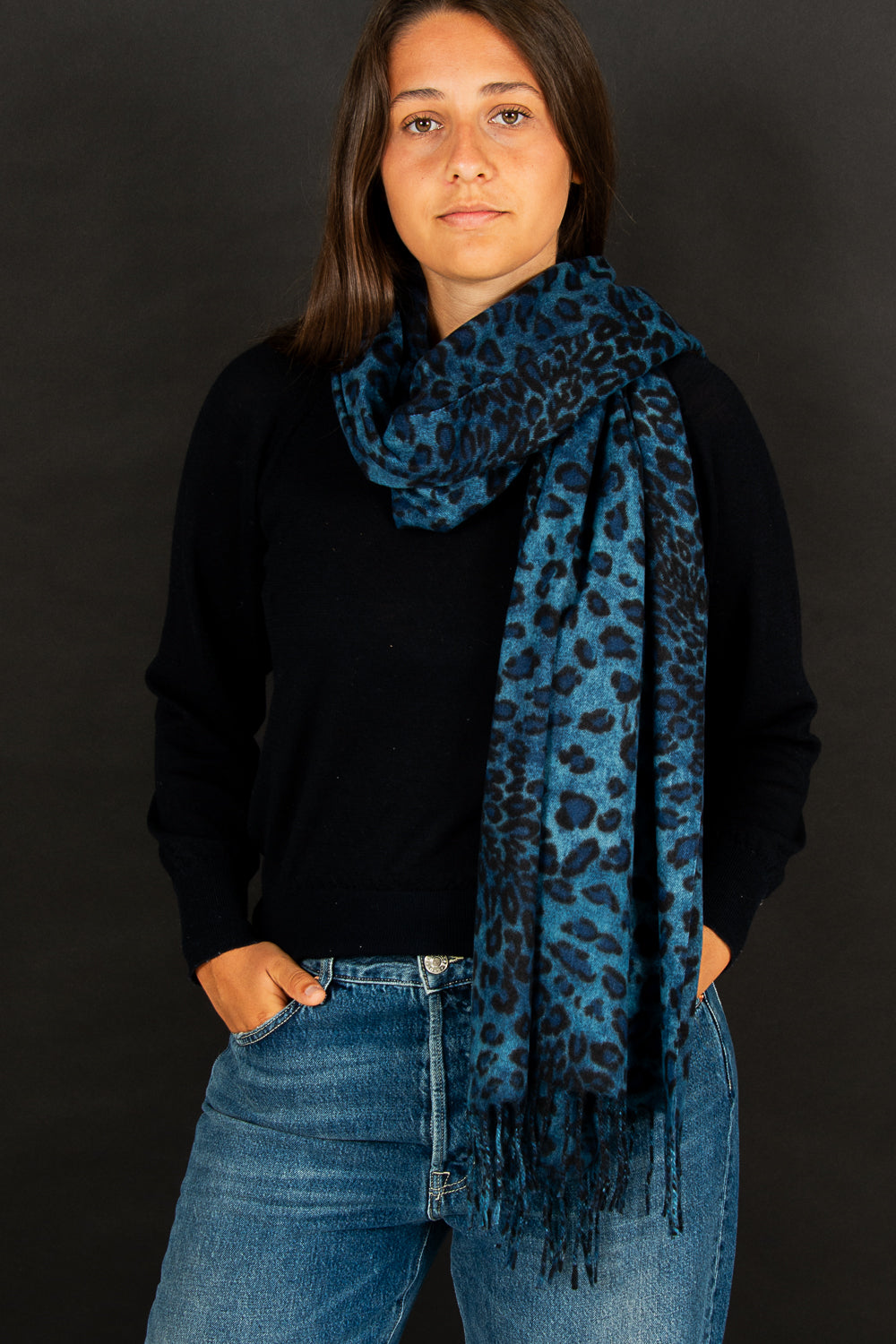 Lou - Leopard Bleu