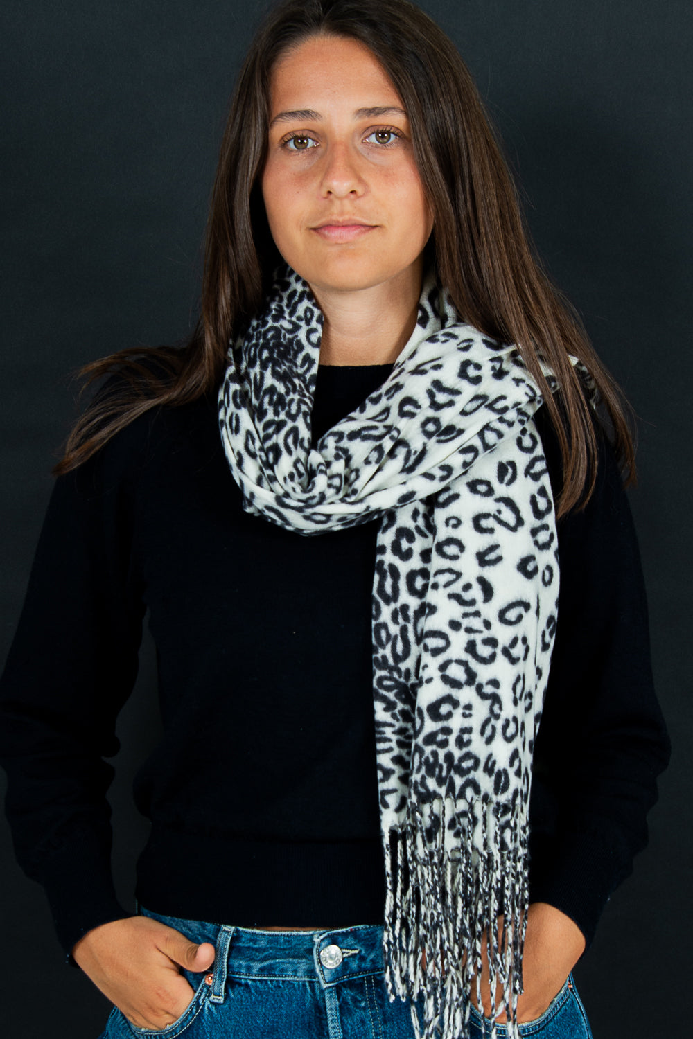 Lou - Leopard Off white