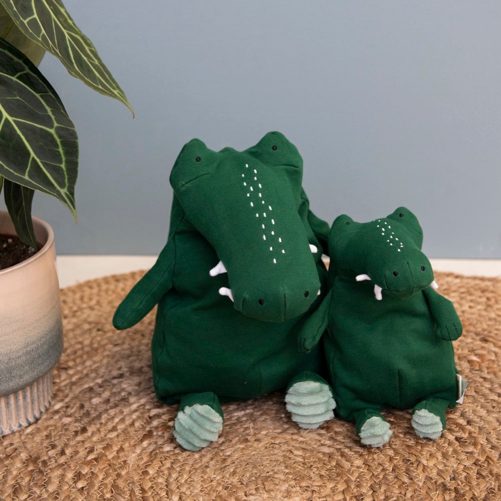 Knuffel klein - Mr. Crocodile - SET OF 2 Pcs