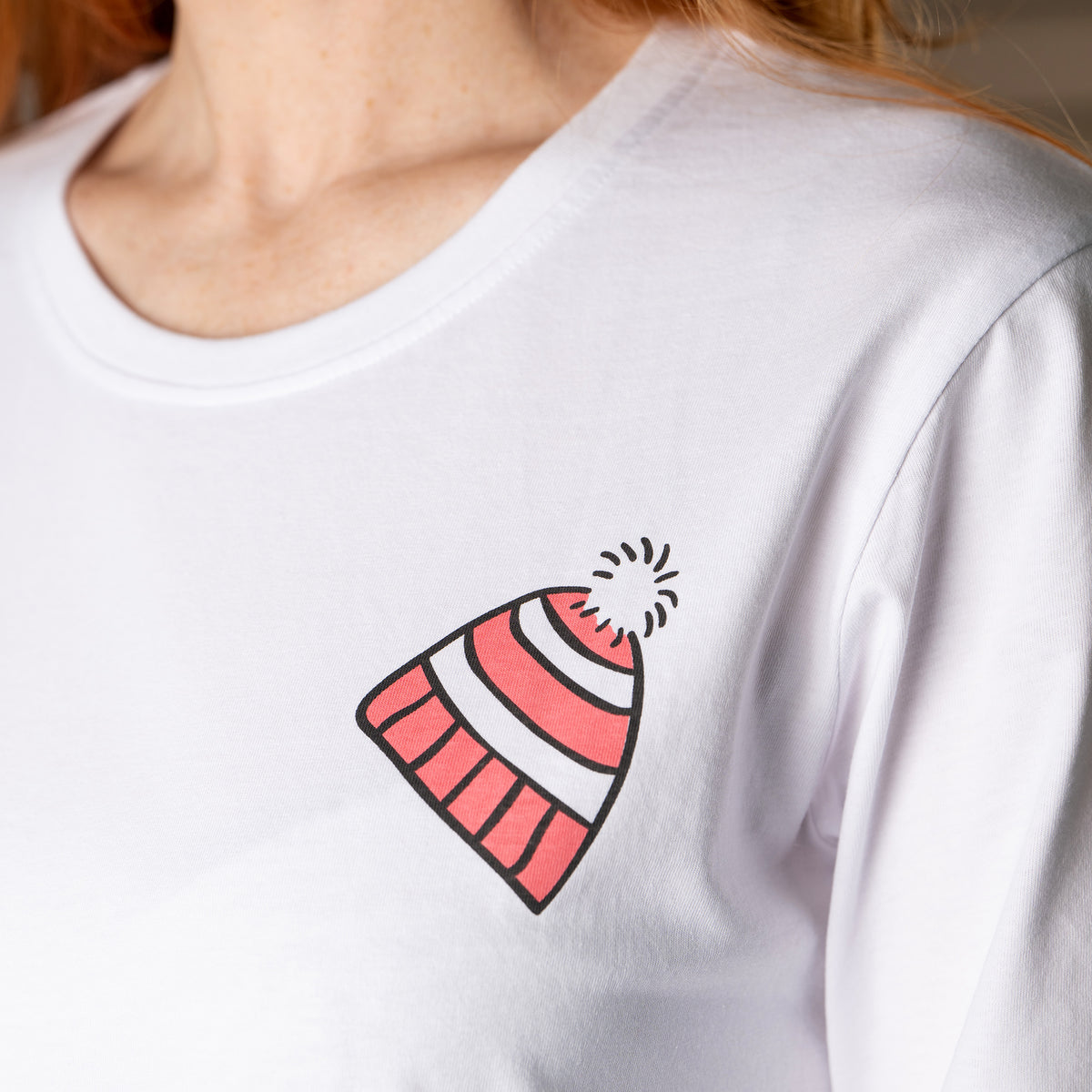 Pyjama Flannelle Et Jersey - Women - Blanc Et Bleu