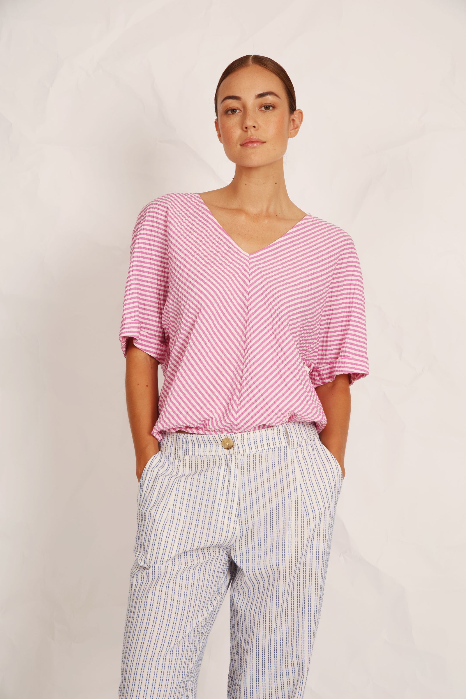 Blouse - Dip - Cyclamen