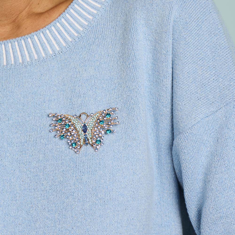 Broche - Mbr24 Bleu