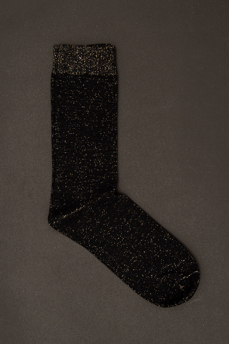 Mia Zia - Chaussettes glitter Noir