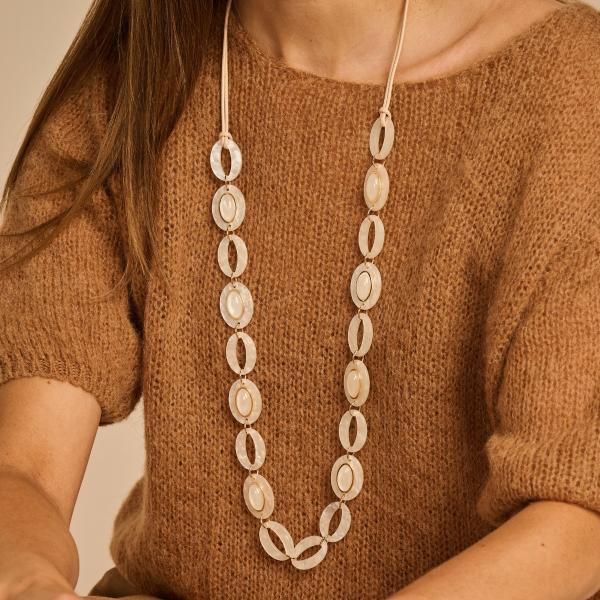 Collier - Karlalang Blanc