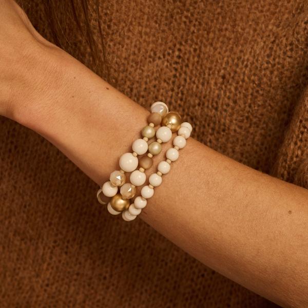 Bracelet - Pan87 Ecru