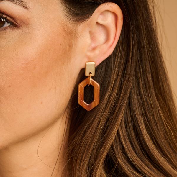 Boucles - Kit D'Oreilles Cognac