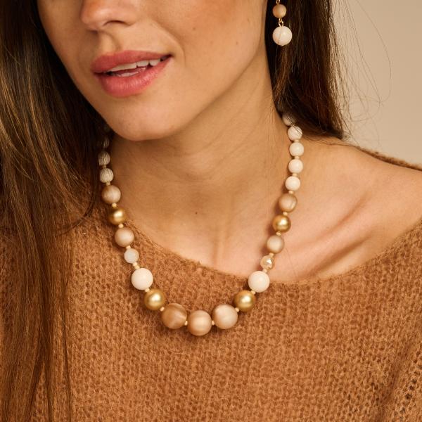 Collier - Pan87 Ecru