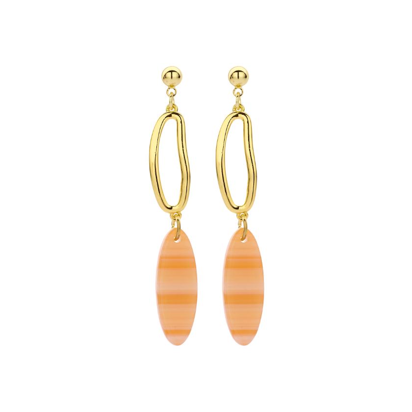 Boucles D'Oreilles - Macao Oorbellen Oranje
