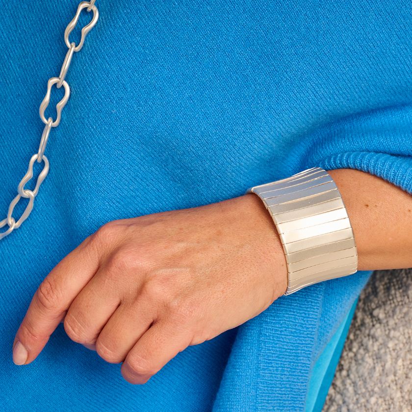 Bracelet - Dab7 Armband Zilverkleurig