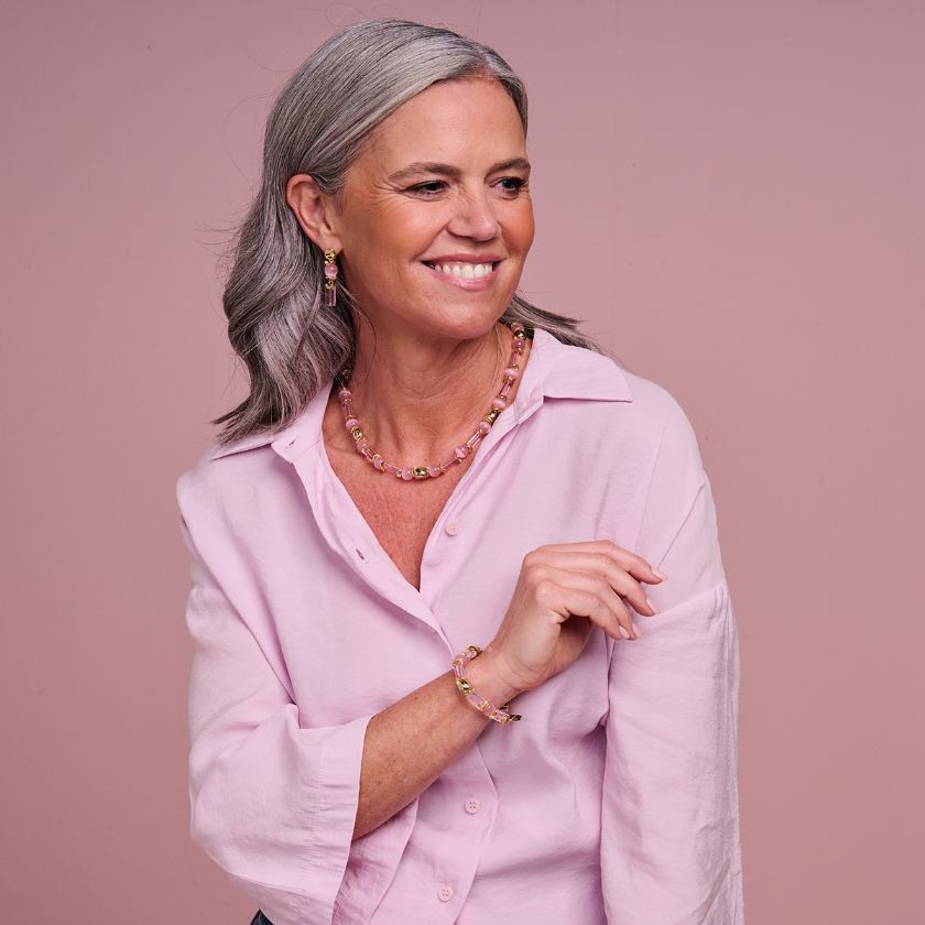 Collier - Dadu Halsketting Roze