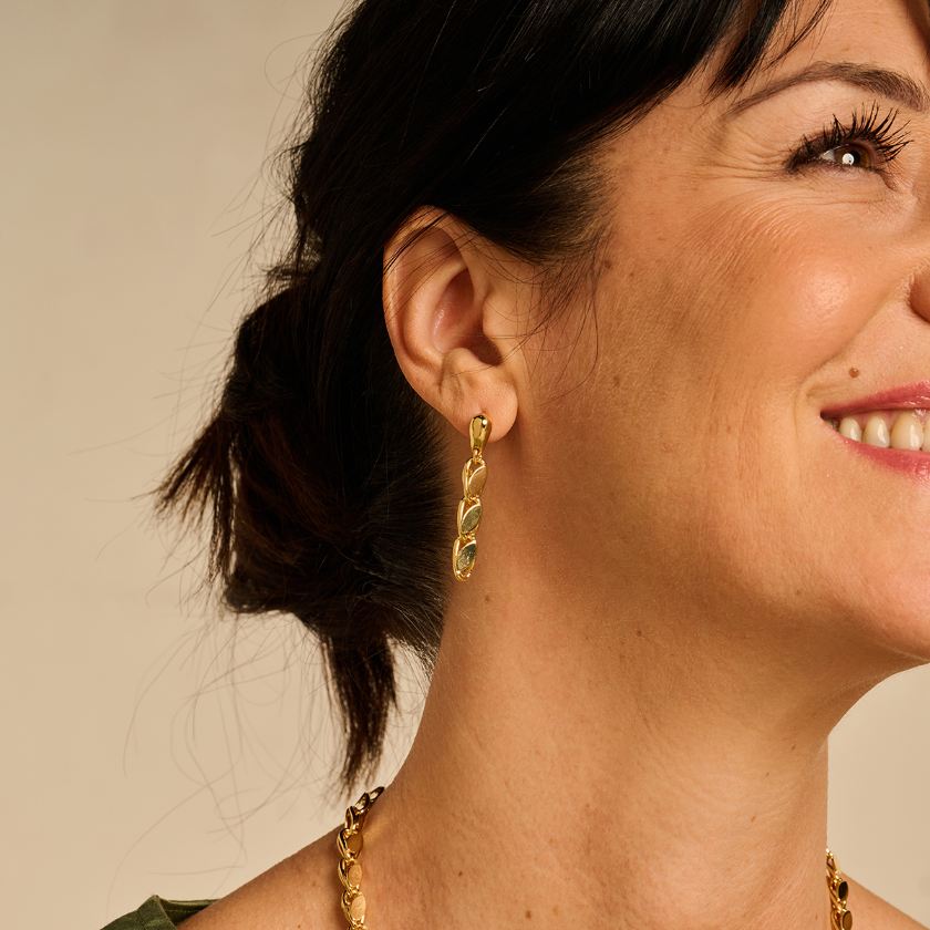 Boucles D'Oreilles - Dakar Oorbellen Goudkleurig