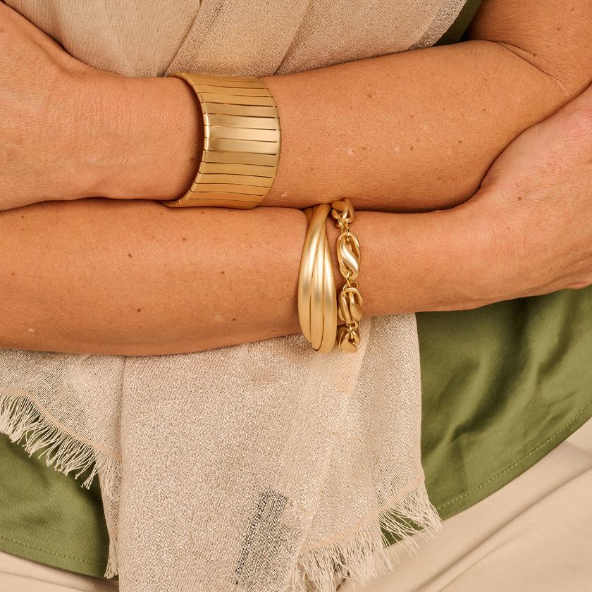 Bracelet - Dab7 Armband Goudkleurig