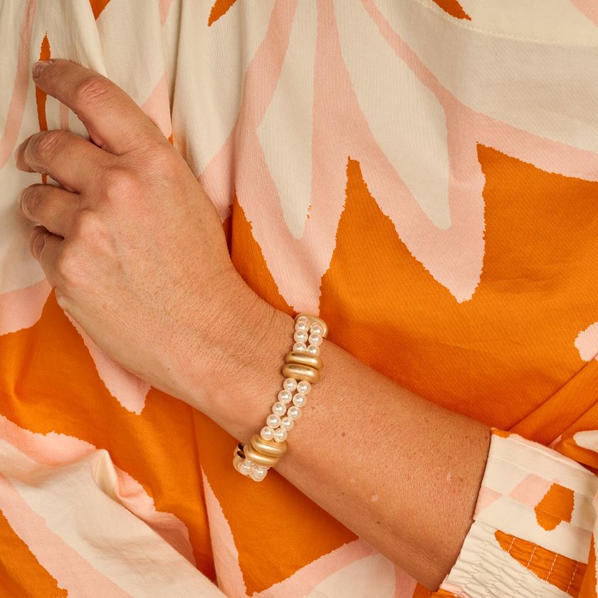 Bracelet - Duco Armband Parelmoer