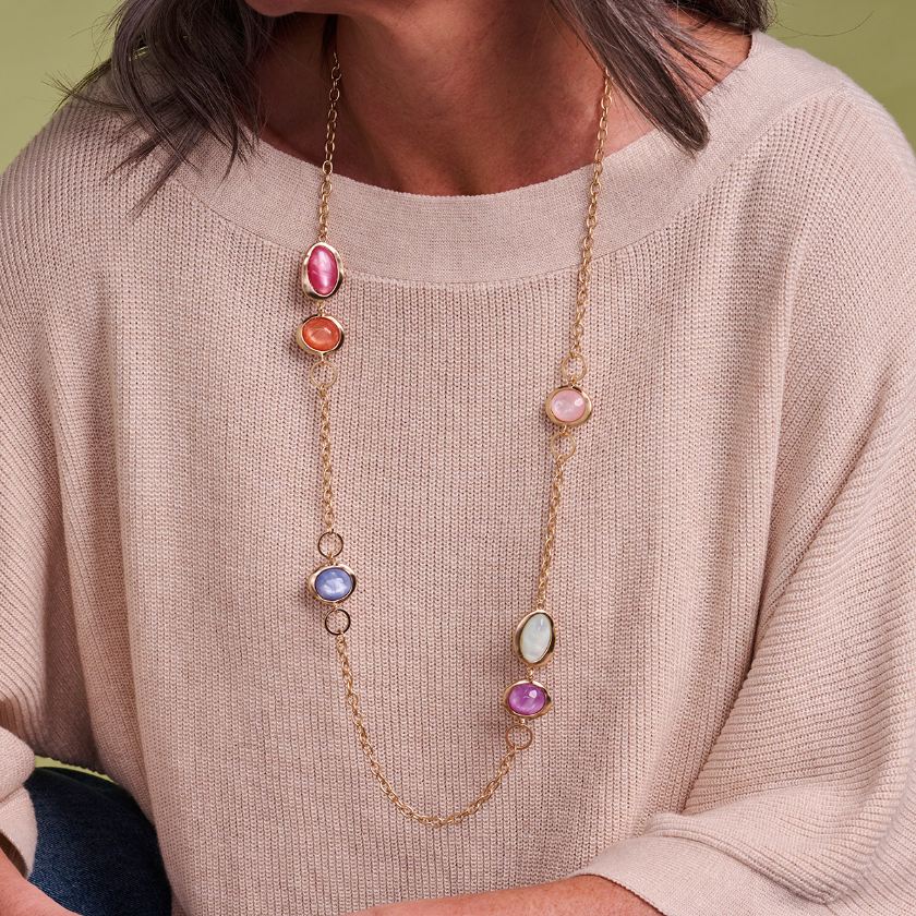 Collier - Kobelang Halsketting Multicolor