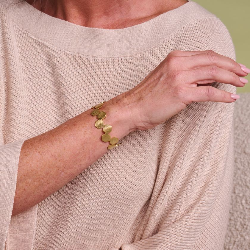 Bracelet - Mab12 Armband Goudkleurig