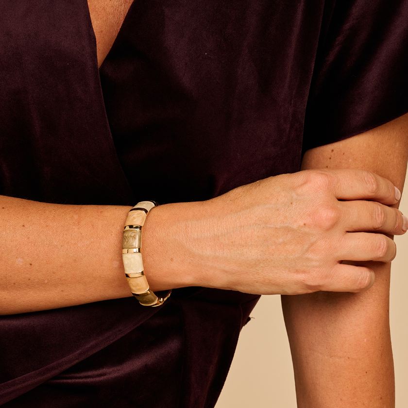 Bracelet - Owain Armband Multi Blauw