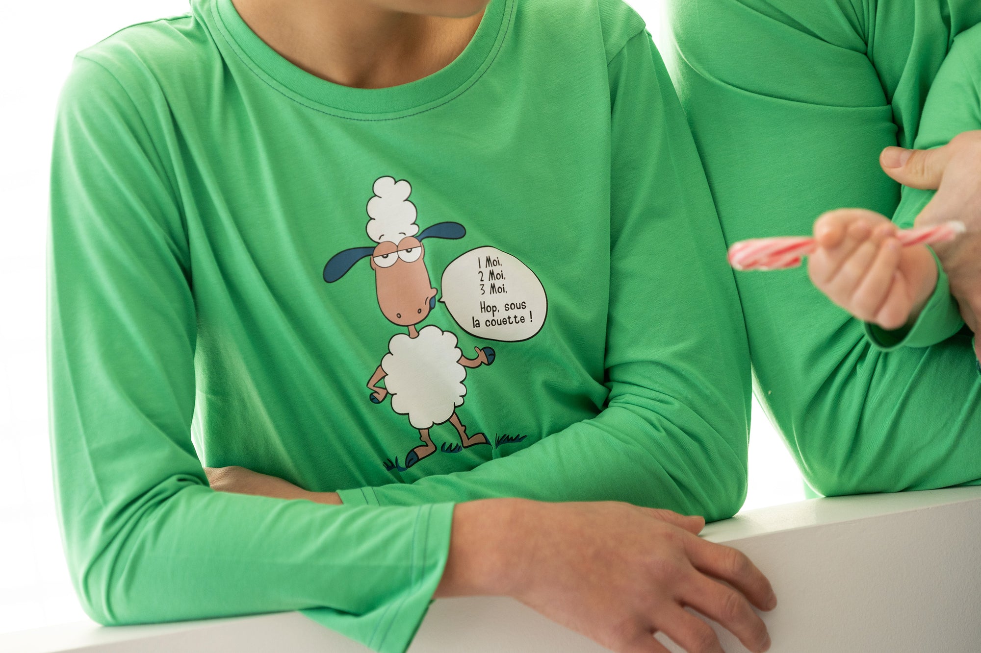 Pyjama Jersey - Boy/Girl - Vert