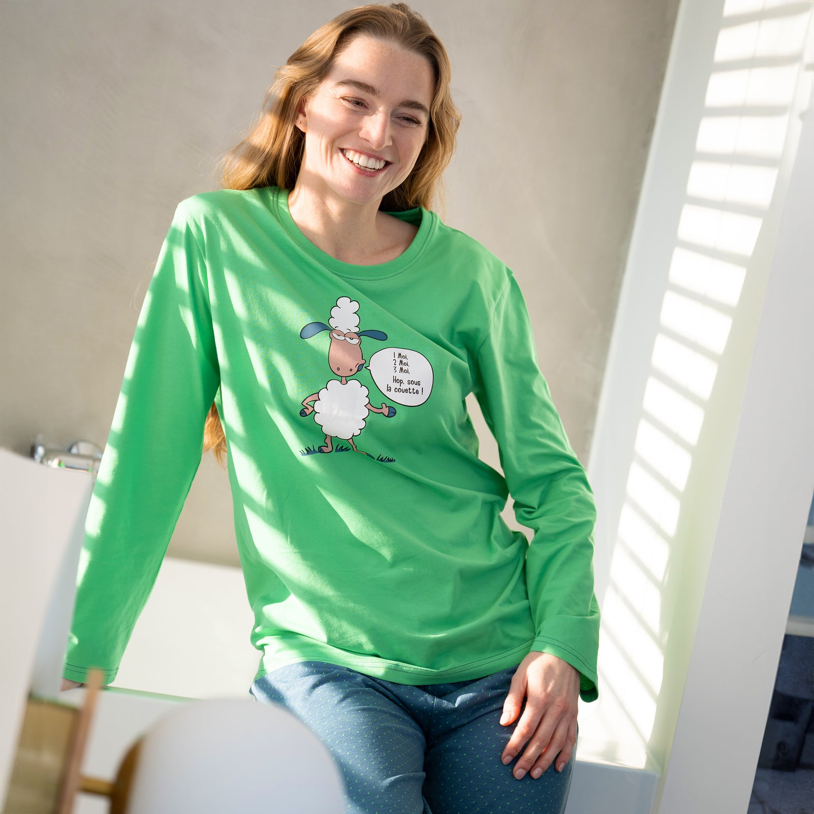 Pyjama Jersey - Women - Vert