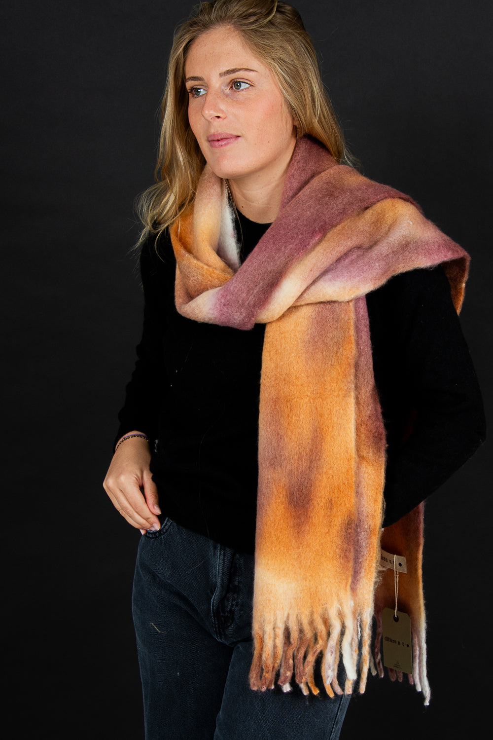 Nina - Tie &amp; Dye Bordeaux