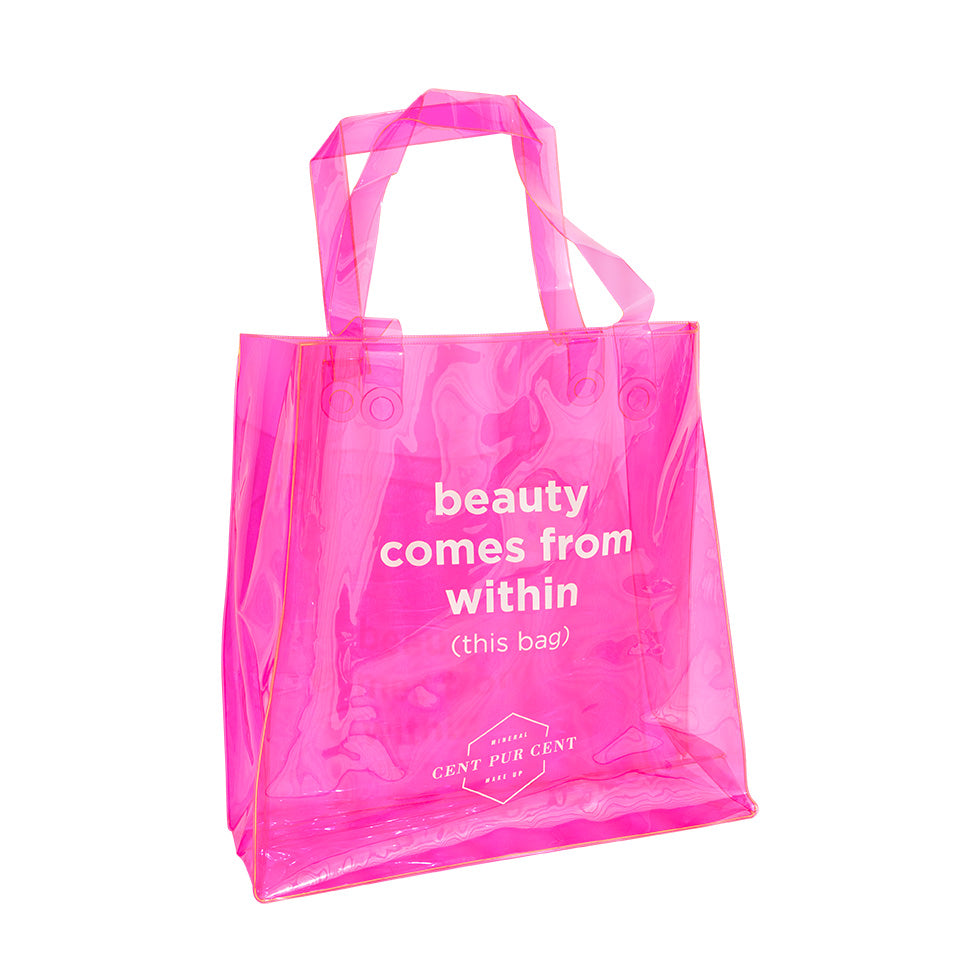 Cent Pur Cent - Large Neon Bag Pink