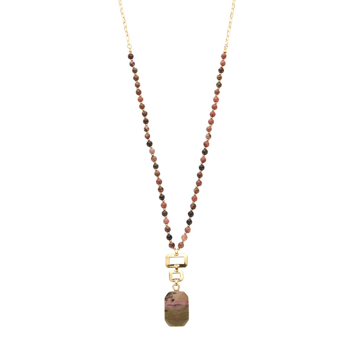 Collier - Oda Vieux Rose