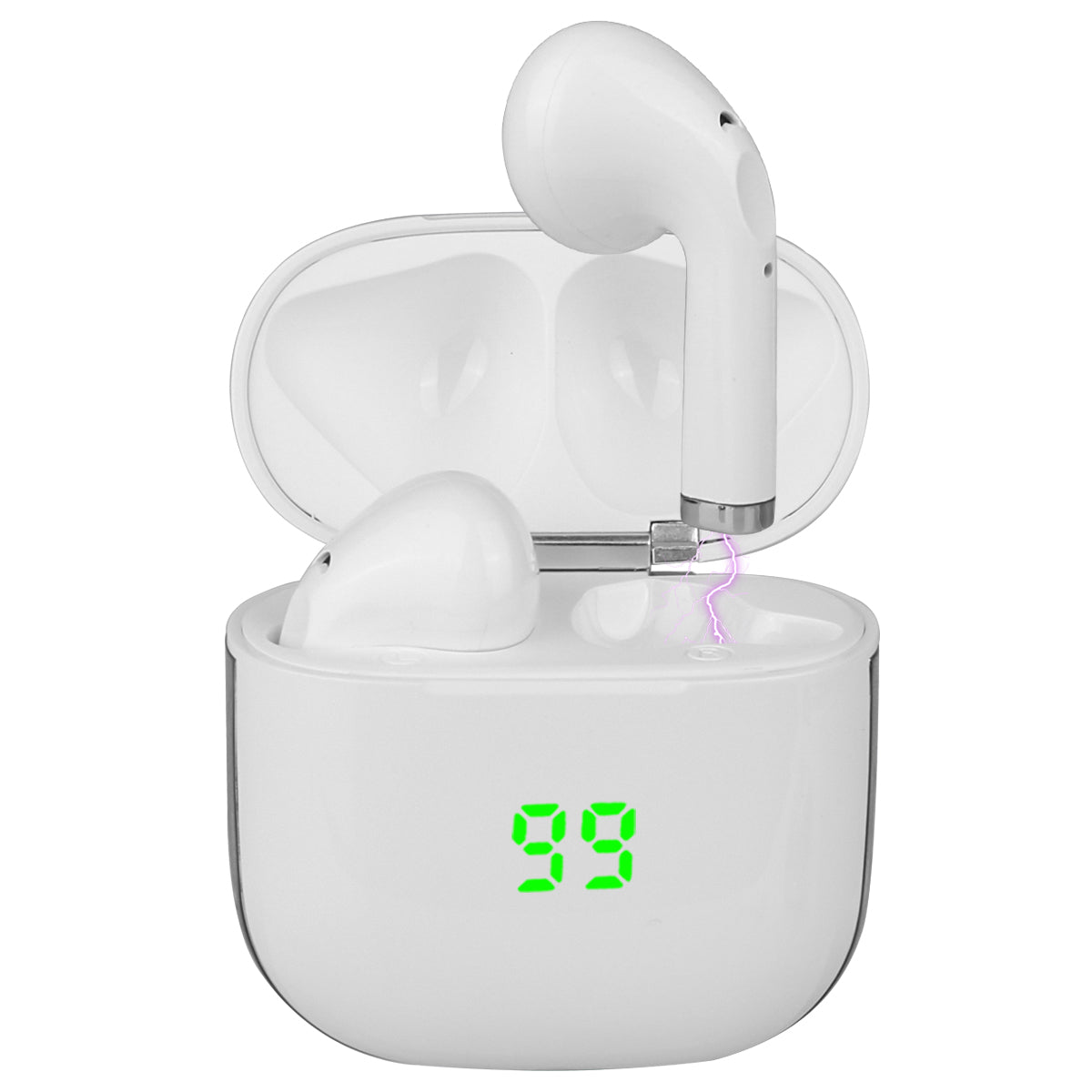 Ecouteurs Bluetooth Avec Reduction De Bruit - Blanc