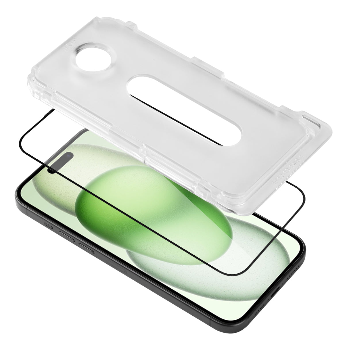 Film De Protection En Verre Trempé Platyne Pour Iphone 15 Plus - Anti-Poussière, Sans Bulles Et Haute Résistance - Transparent
