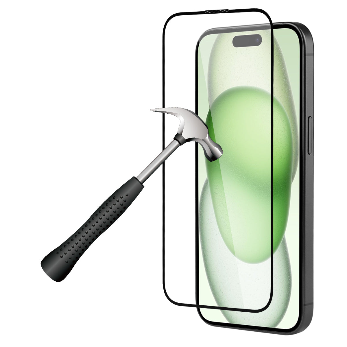 Film De Protection En Verre Trempé Platyne Pour Iphone 15 Plus - Anti-Poussière, Sans Bulles Et Haute Résistance - Transparent