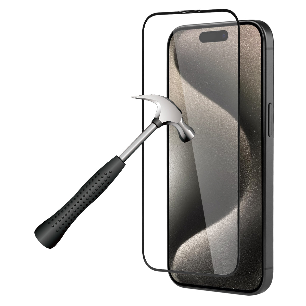 Film De Protection En Verre Trempé Platyne Pour Iphone 15Pro - Anti-Poussière, Sans Bulles Et Haute Résistance - Transparent