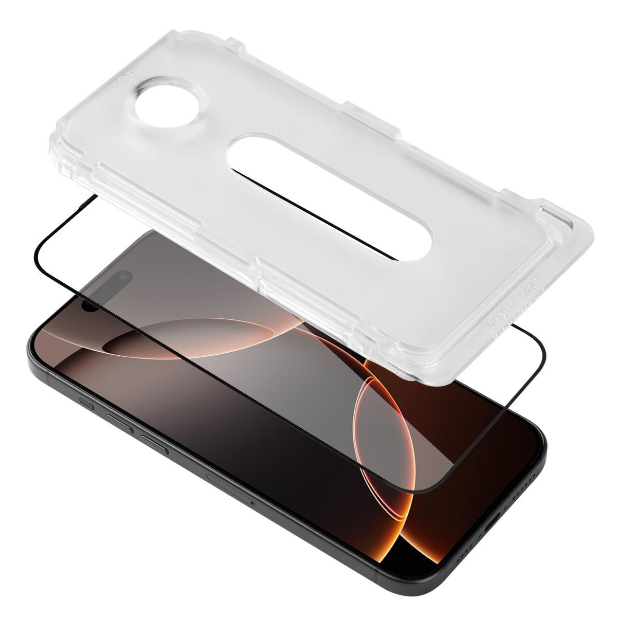Film De Protection En Verre Trempé Platyne Pour Iphone 16Pro Max - Anti-Poussière, Sans Bulles Et Haute Résistance - Transparent