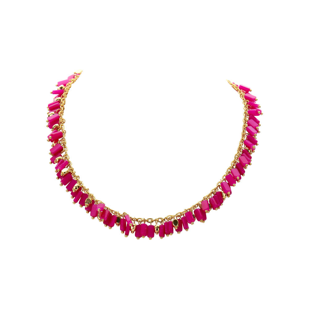 Collier - Pan84 Fuchsia