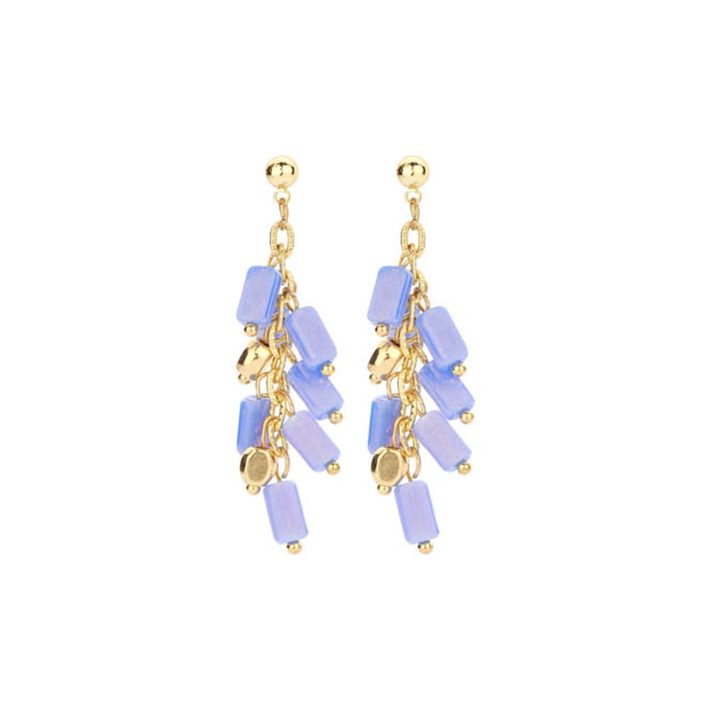 Boucles D&#39;Oreilles - Pan84 Bleu Clair