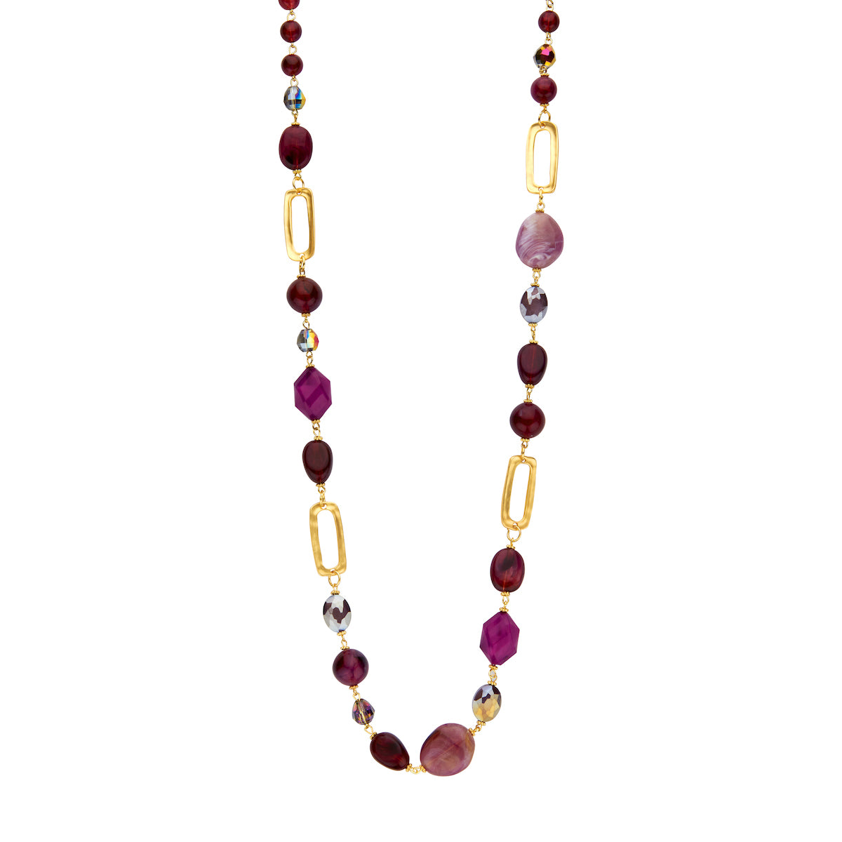 Collier - Pan86 Aubergine