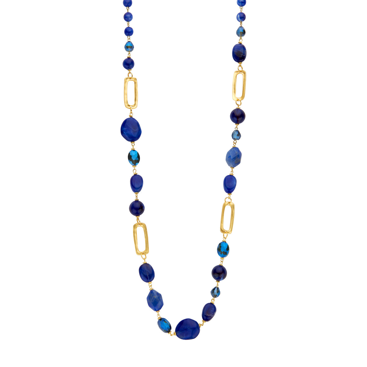Collier - Pan86 Bleu