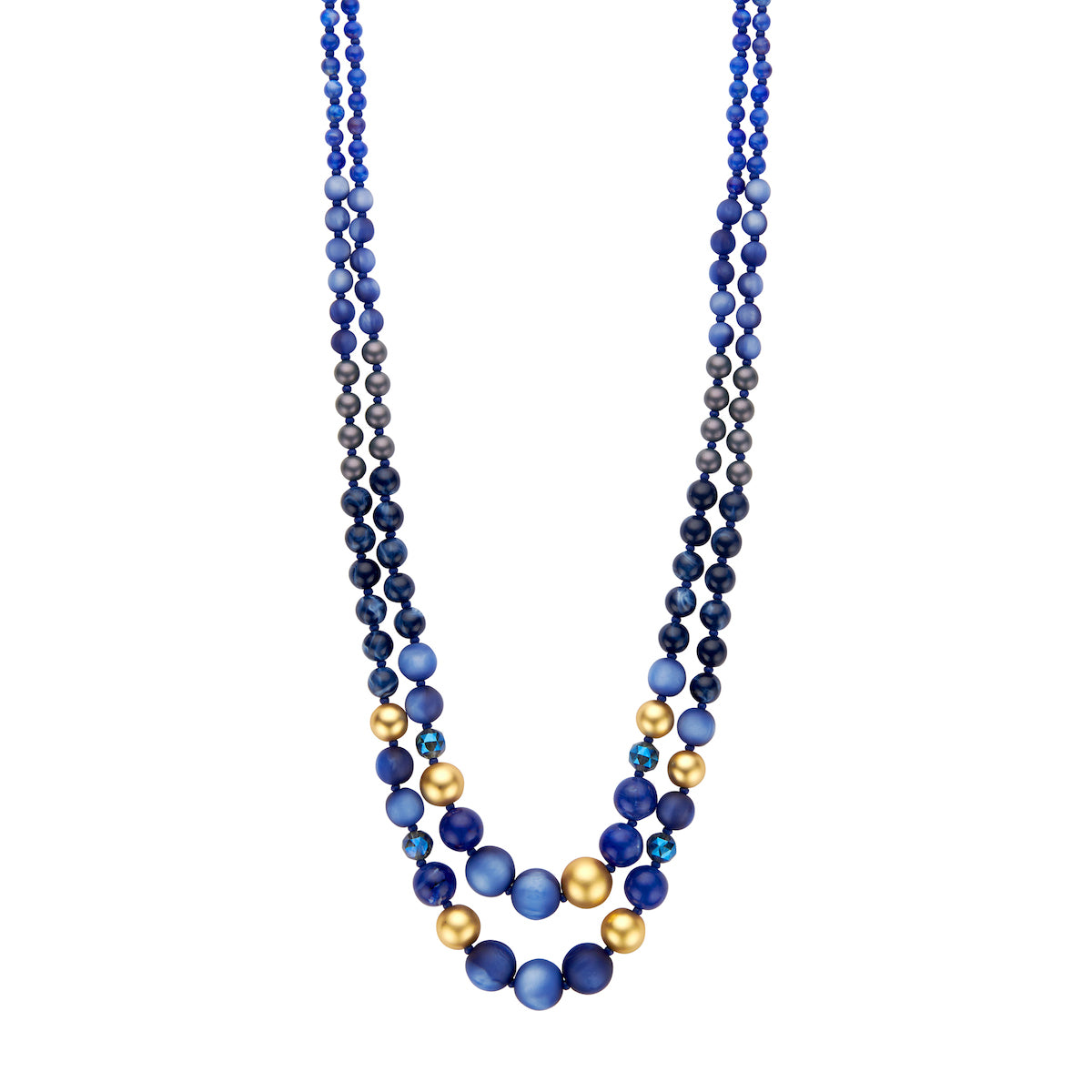 Collier - Pan87Lang Bleu