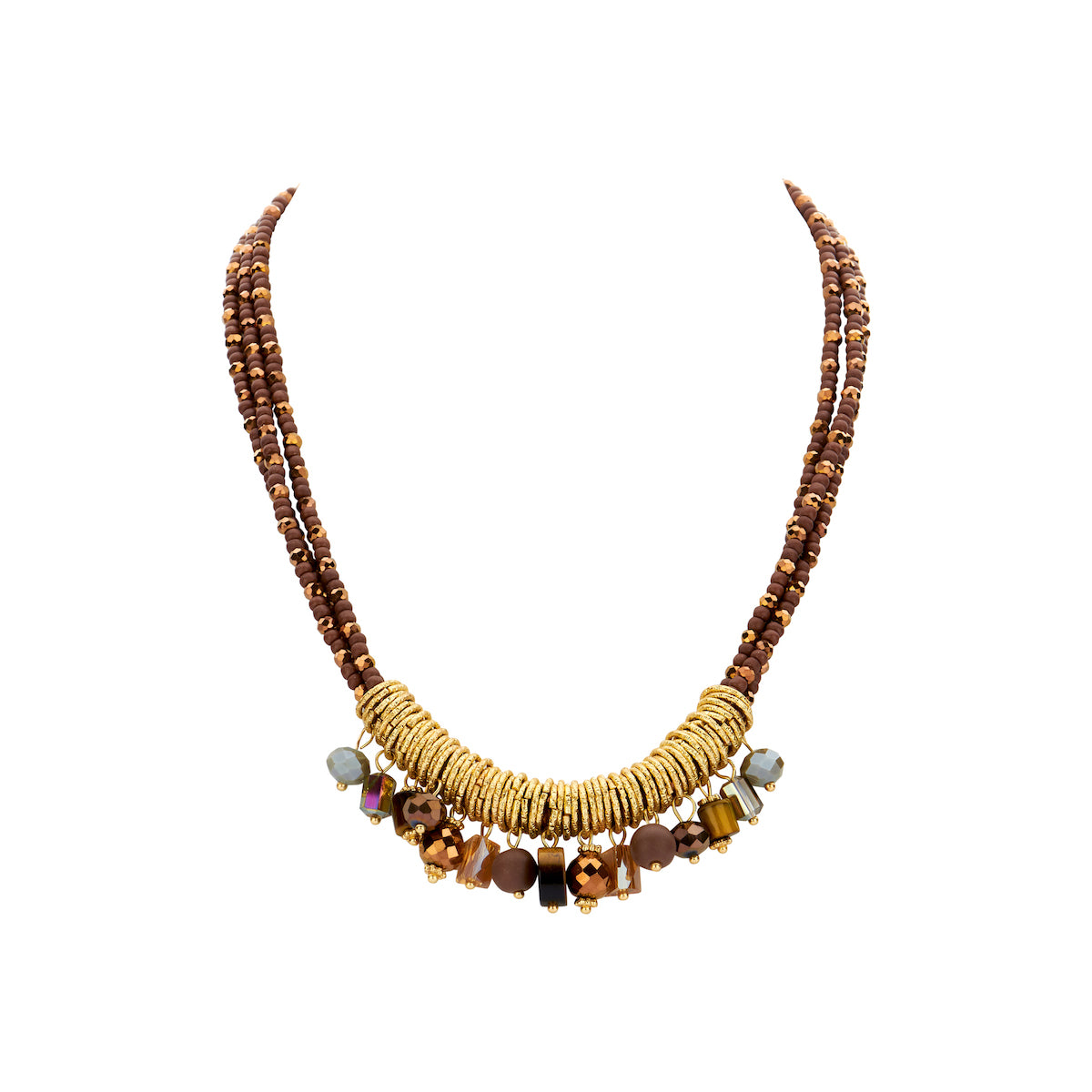 Collier - Pan88 Brun