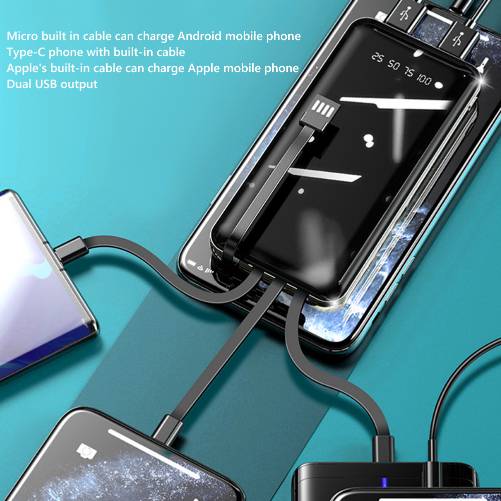 Power Bank 10000 Mah - Noir