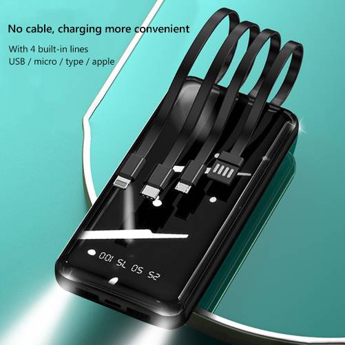 Power Bank 10000 Mah - Noir