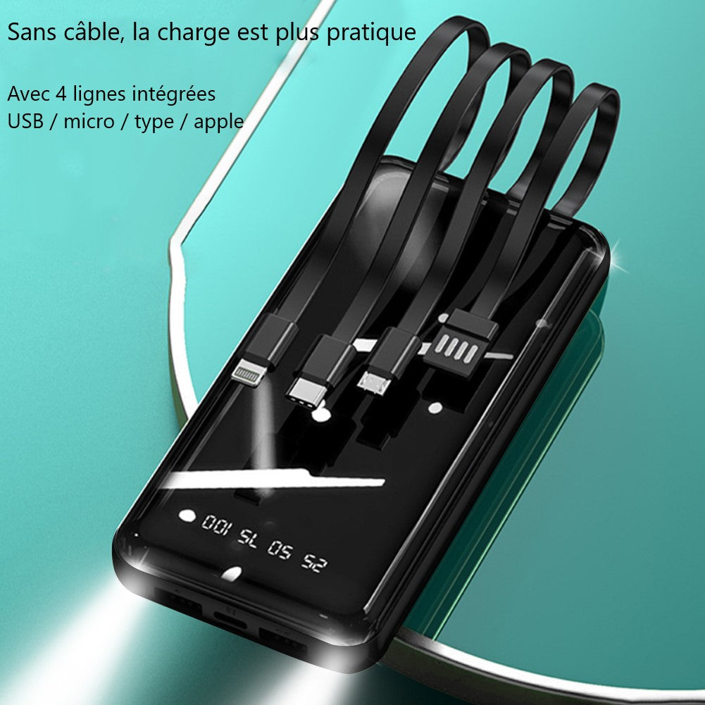 Power Bank 10000 Mah - Noir